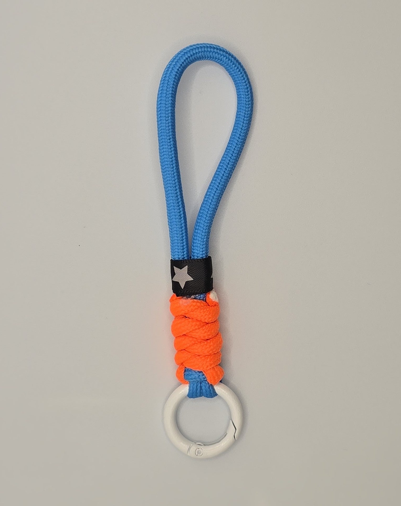 Llavero Azul y Naranja